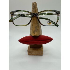 eyebobs Miss Demeanor reading glasses strength 1.00 green purple new without cas